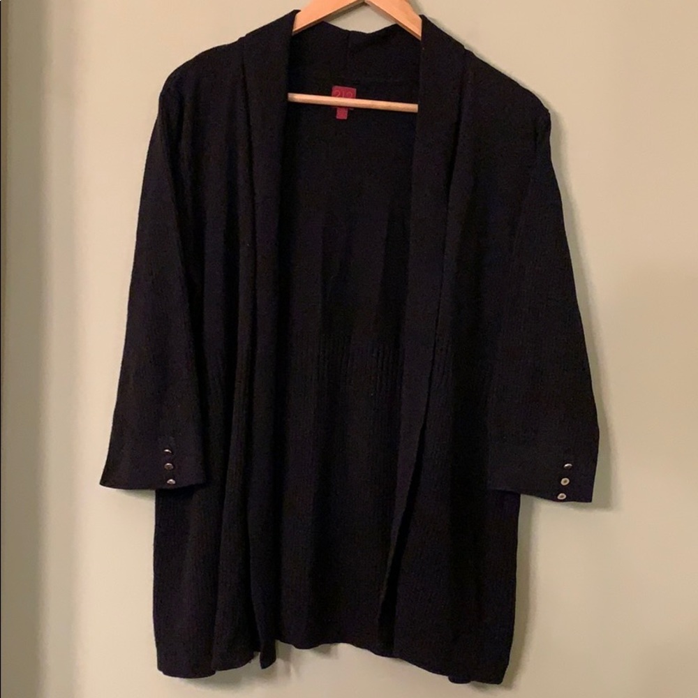 Woman’s xl black cardigan sweater